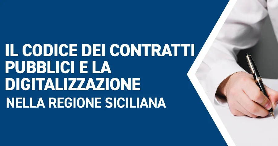 Codice Dei Contratti Ladeguamento Della Regione Siciliana E La