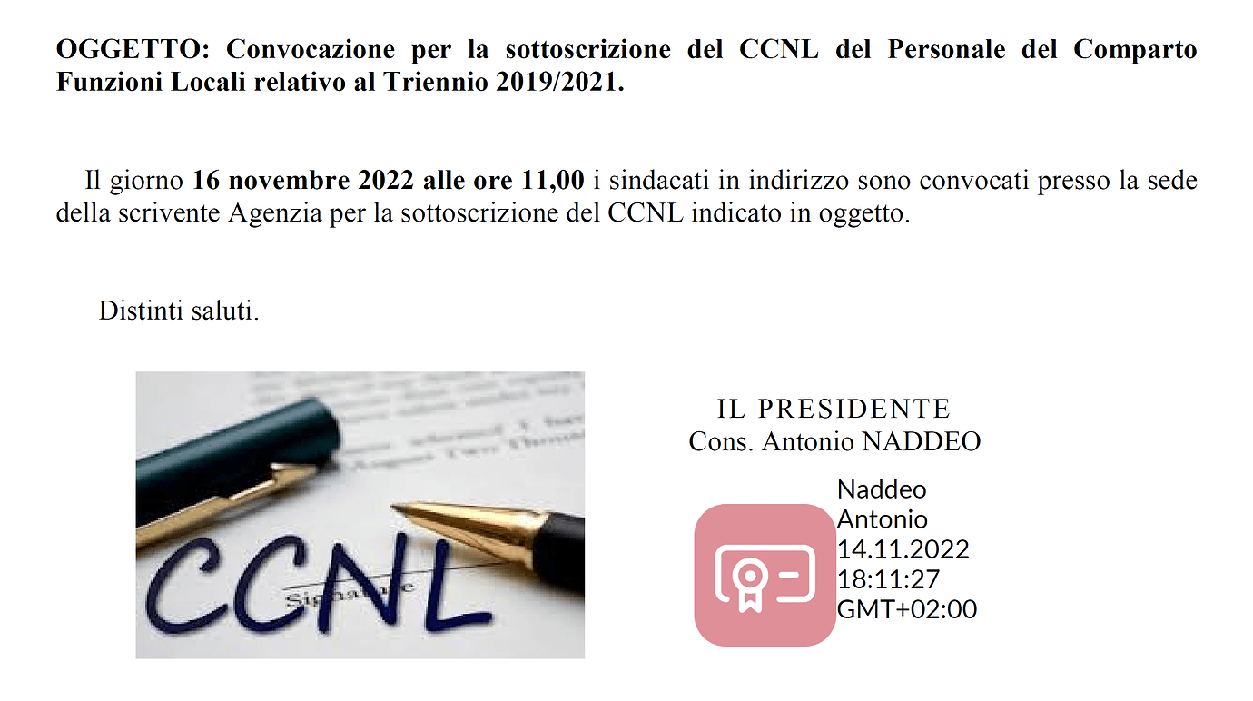 Il Nuovo CCNL Enti Locali - Approfondimento - Rassegna Giuridica ...