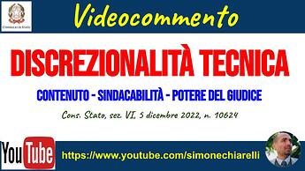 20221218-CdS10624-Discrezionalitatecnica