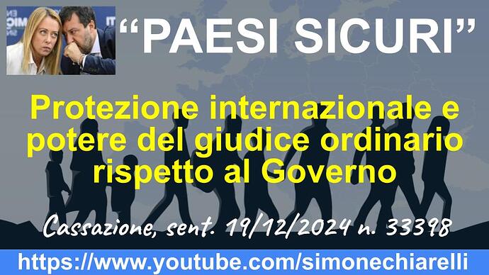 20241223-Cassazione-PaeseSicuro-33398