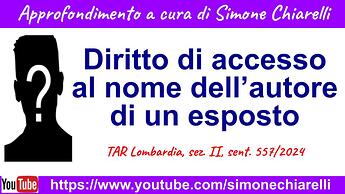 20240713-Esposto-accesso-segnalazione