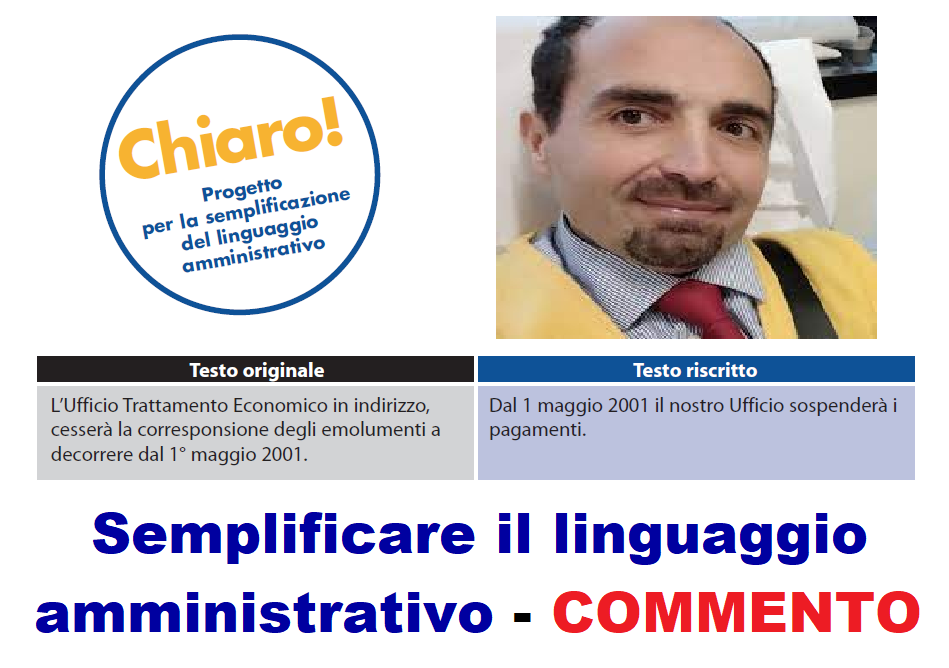 Semplificazione Linguaggio Amministrativo - Approfondimenti - Rassegna ...