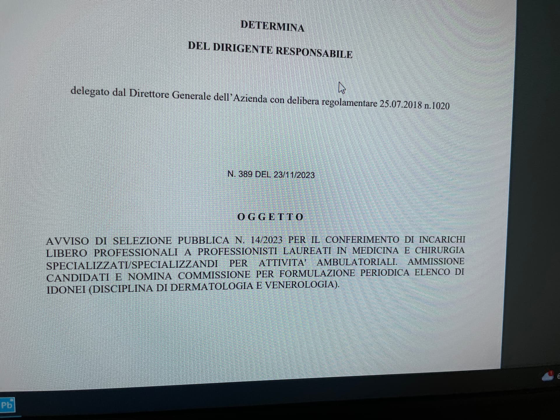 Proposta di deliberazione L'esperto risponde (con l'I.A.) Community